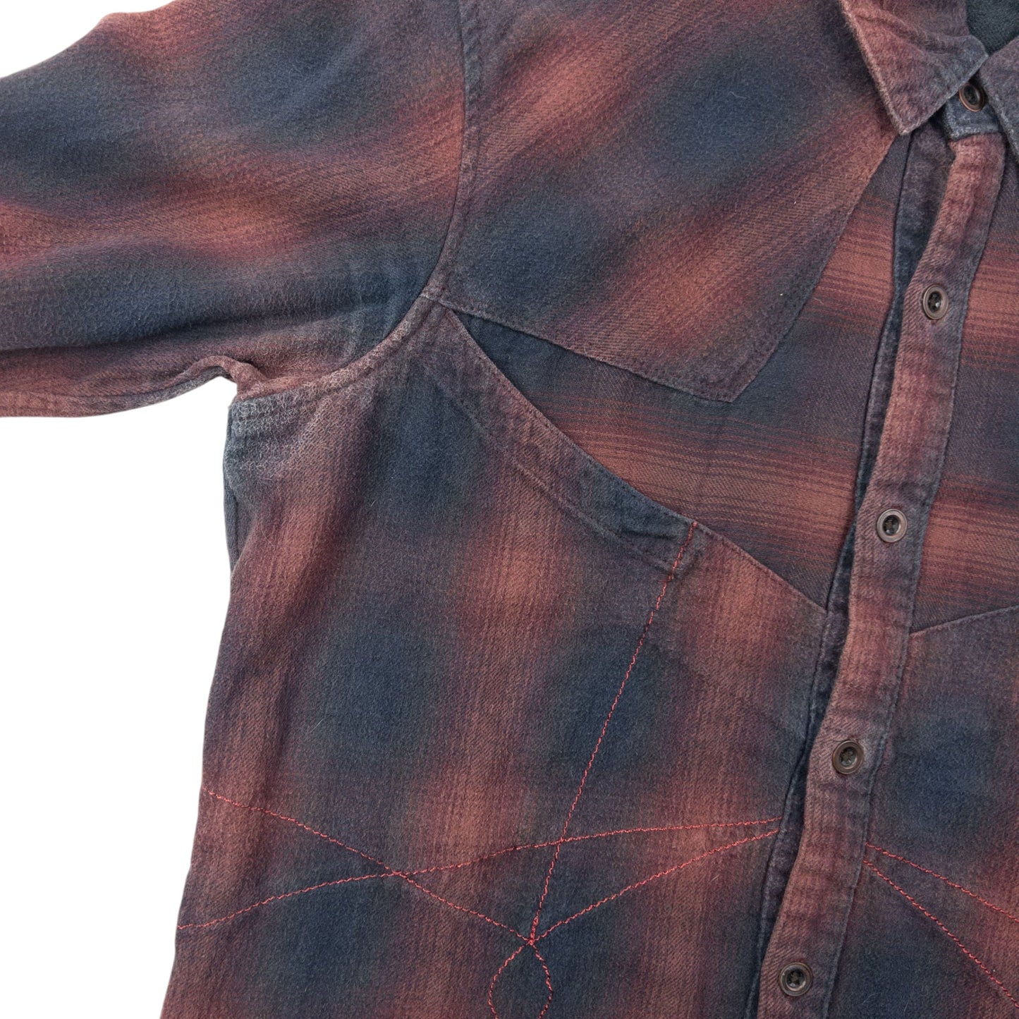 Vintage 2000s Marithe + Francois Girbaud Long Sleeve Button Up Shirt Size M | Medium, Grey