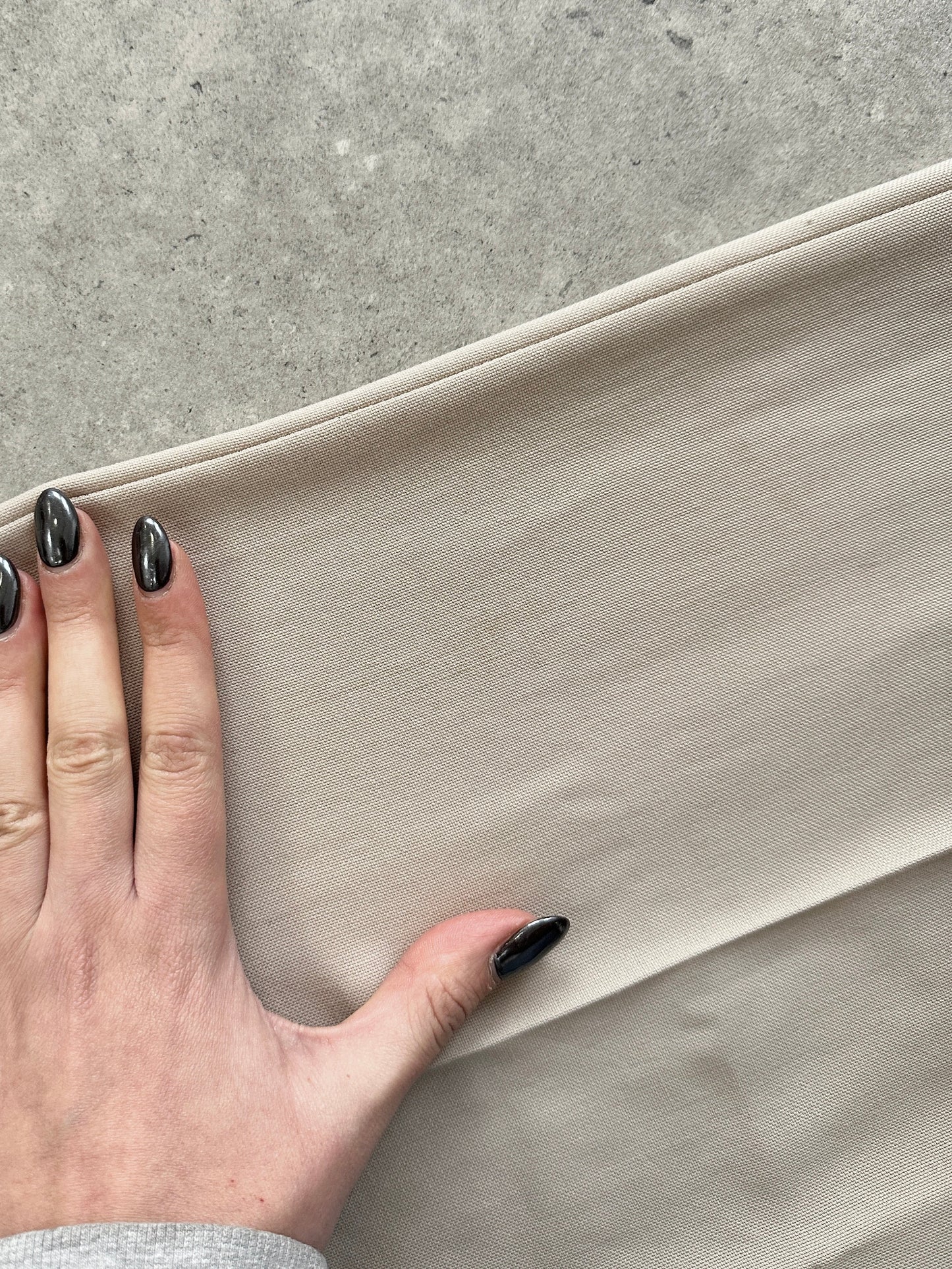 Emporio Armani Wool Mid Waisted Pleated Trousers - W30