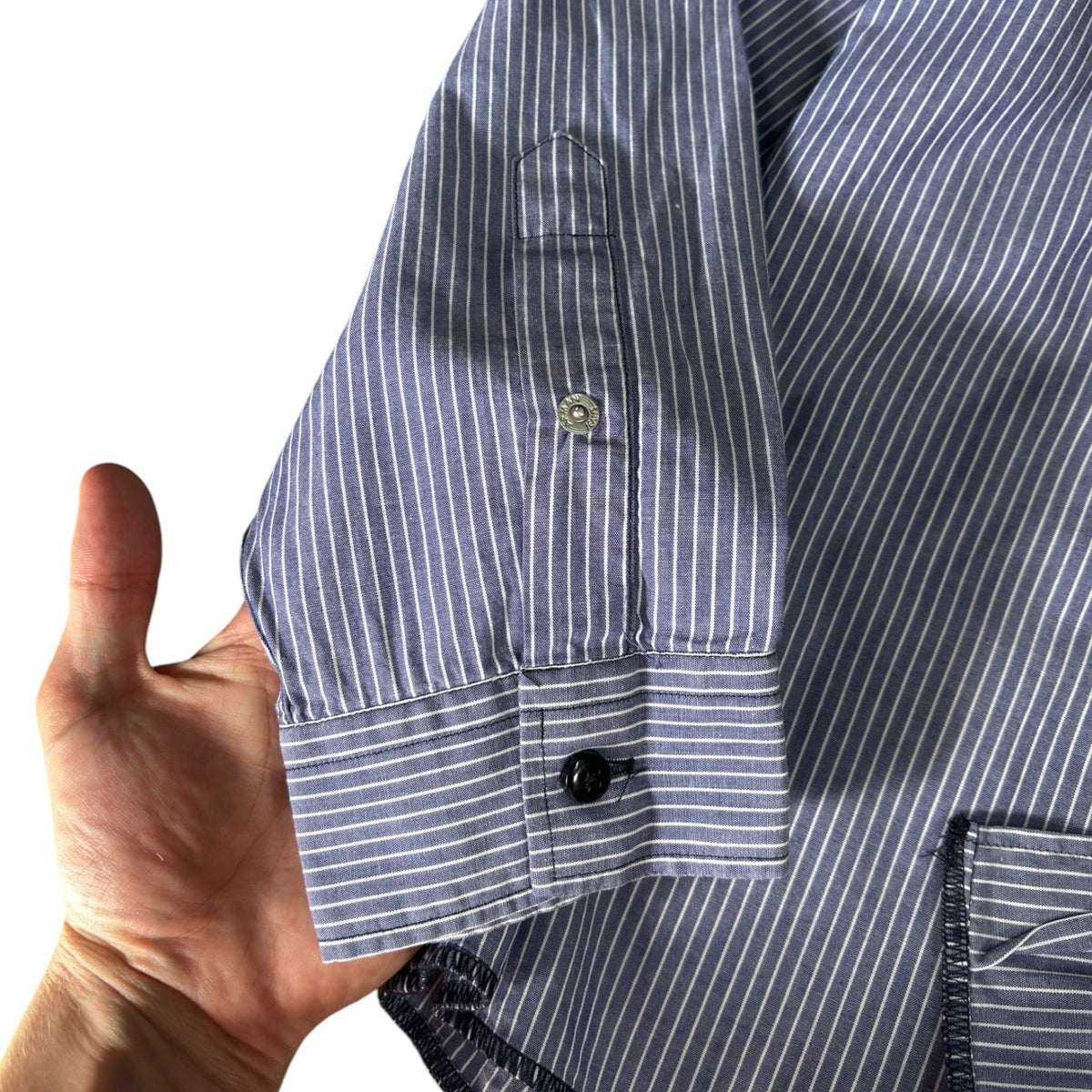 Armani Jeans 00’s Striped Shirt L | Large, Multicoloured