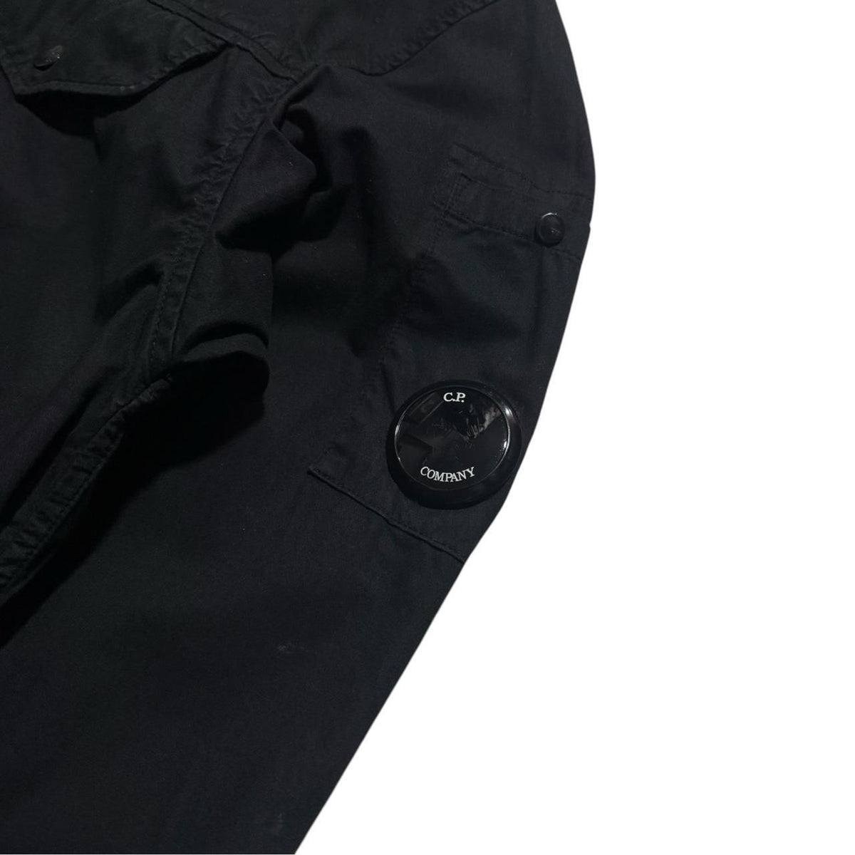 CP Company Pullover Smock Jacket | Medium, Black