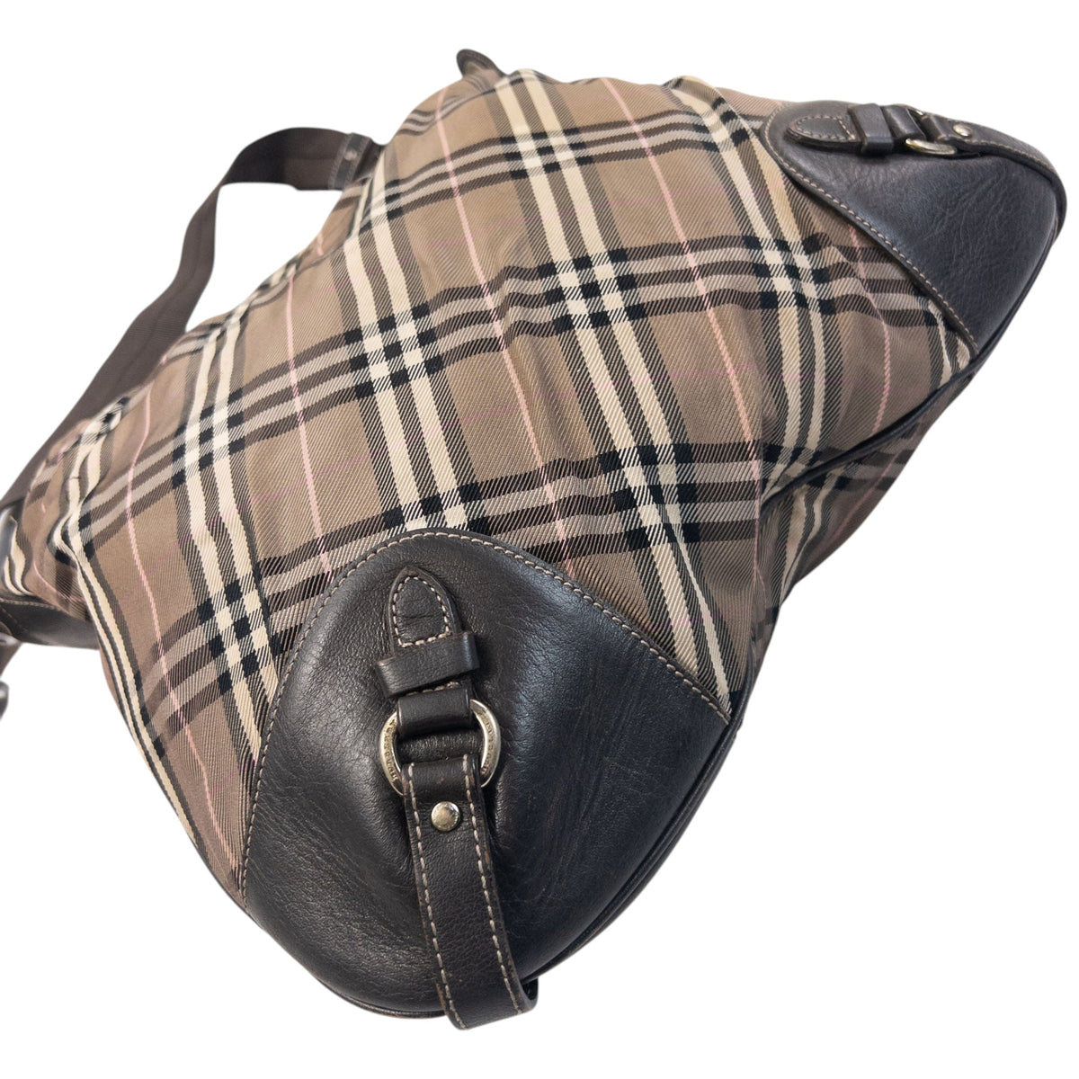 Vintage 2000sBurberry Blue Label Nova Check Crossbody Bag | O/S, Blue