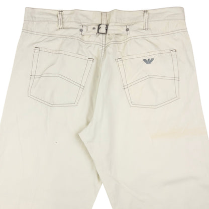 Vintage Armani Jeans Lightweight Trousers Size W37