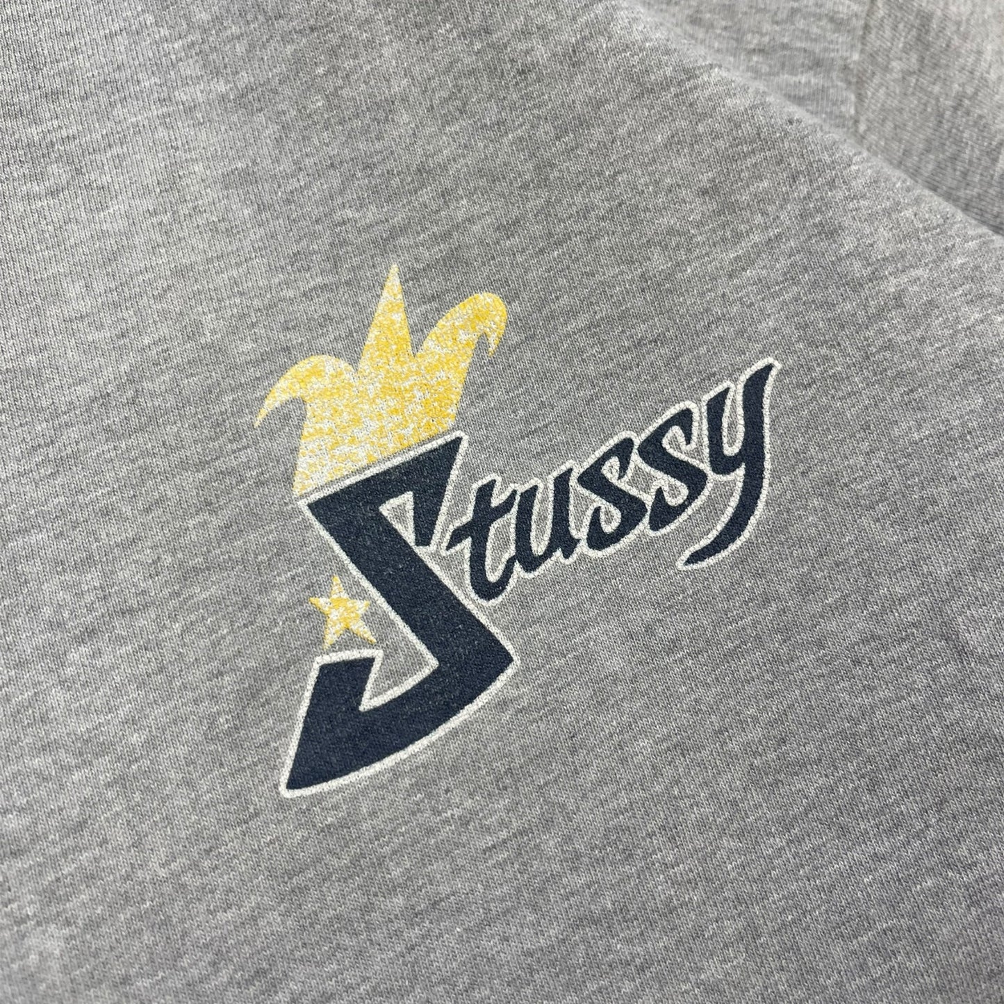 1993/96 Stussy Crown Logo Long Sleeve (L) | Default Title, Multicoloured