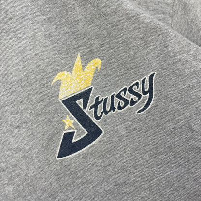 1993/96 Stussy Crown Logo Long Sleeve (L) | Default Title, Multicoloured