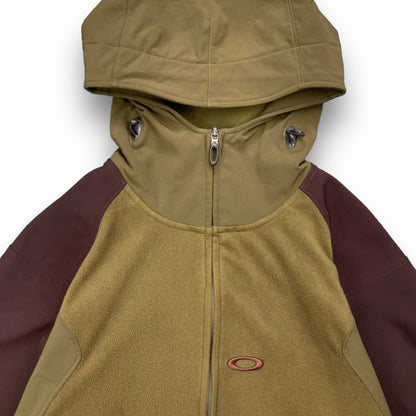 2006 Oakley Fleece Panelled Jacket (L) | Default Title, Multicoloured