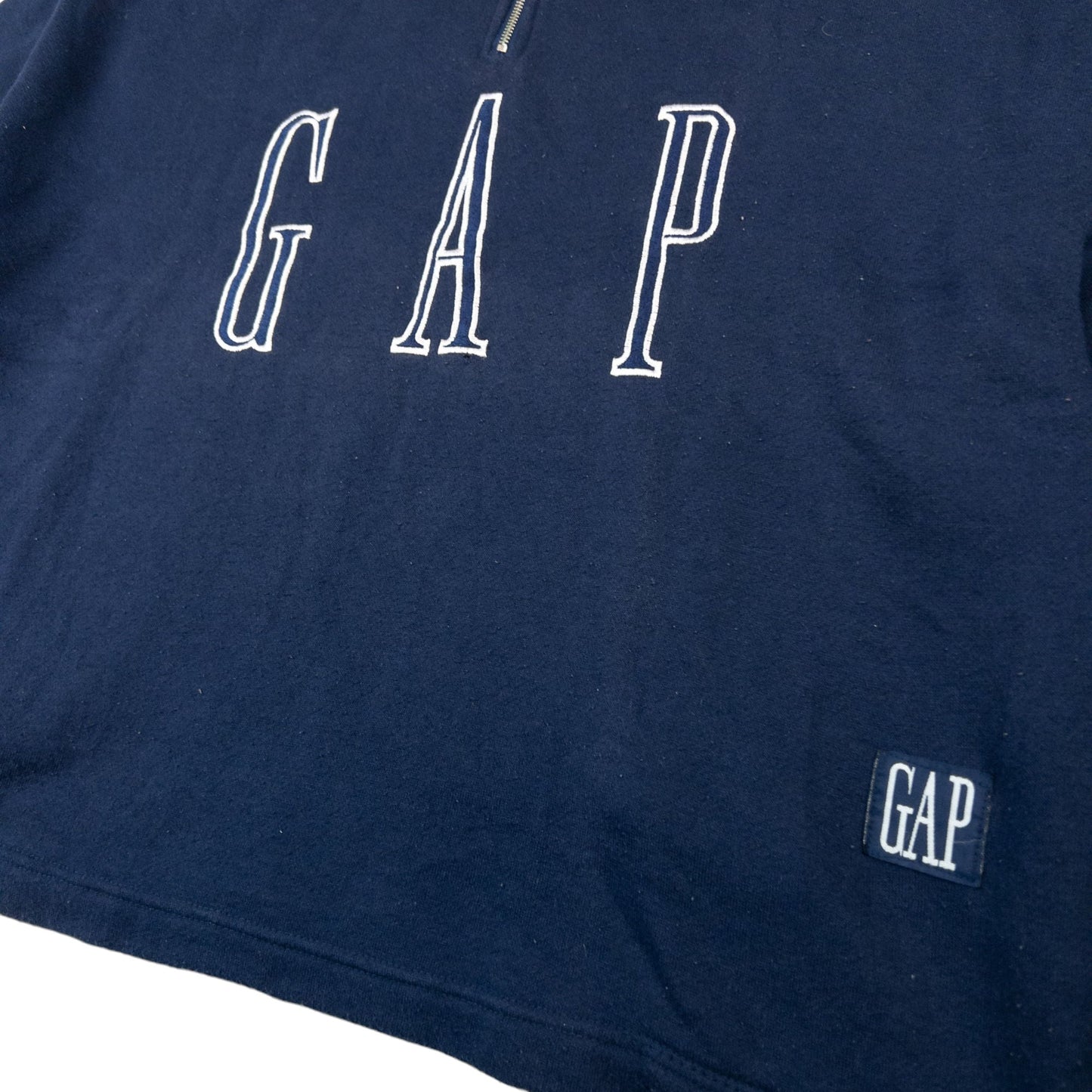 Vintage GAP Q Zip Sweatshirt Size L