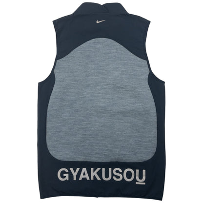 Vintage Nike Gyakusou Undercover Lab Asymetrical Zip Up Gilet Size S