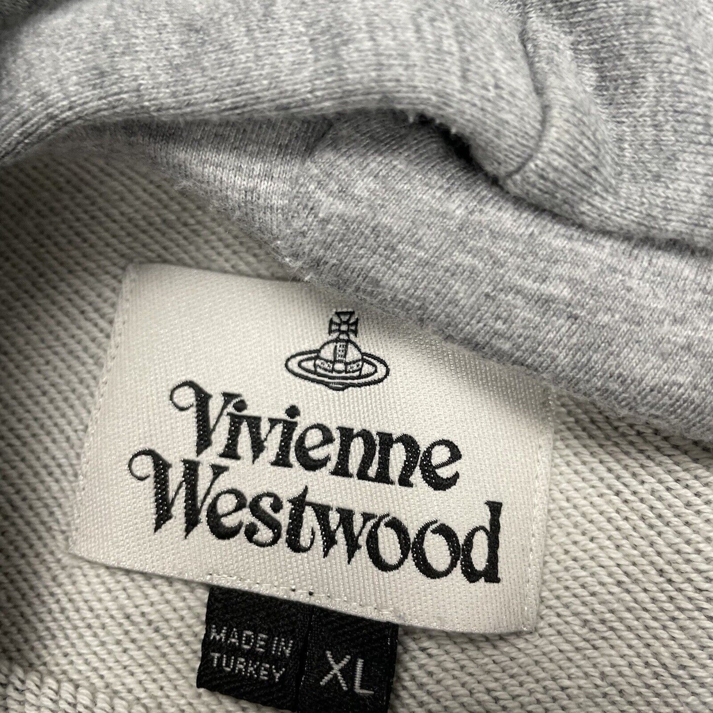 Vivienne Westwood Hoodie, Size XL | Vivienne westwood, Grey