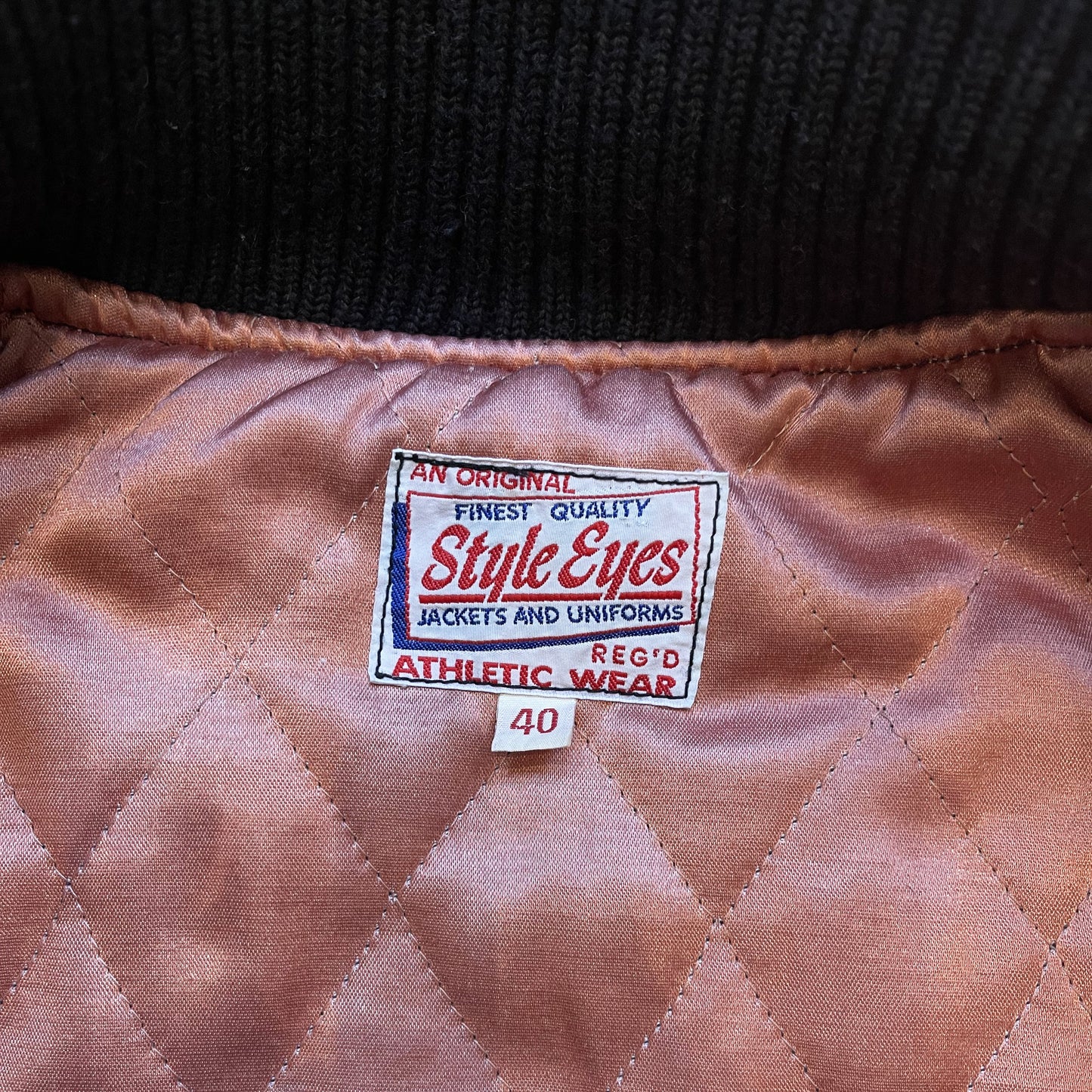 Style Eyes 'Lonestar Choppers MC' Varsity Jacket - L