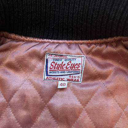 Style Eyes 'Lonestar Choppers MC' Varsity Jacket - L