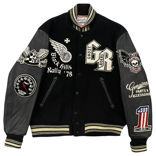 Whitesville Ghost Riders MC Varsity Jacket - XL