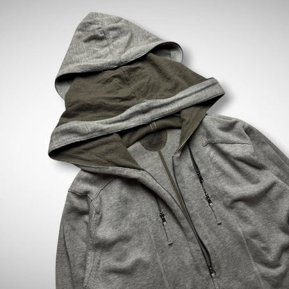 Marithé + François Girbaud Double Hooded Zip Jacket (2000s)