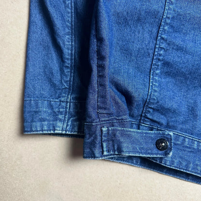 S/S 1995 Blue Selvedge Denim Blouson Work Jacket