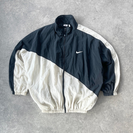 Nike 1990s lightweight embroidered waterproof shell jacket (XL)