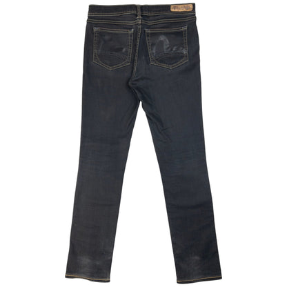 Vintage Puma X Evisu Double Gull Japanese Denim Jeans Size W32