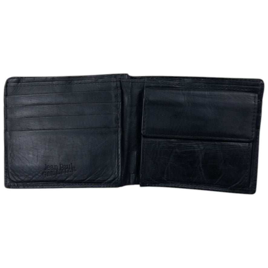 Vintage Jean Paul Gaultier Embossed Leather Wallet