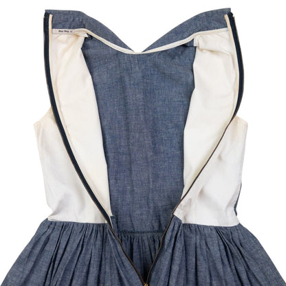 Vintage Miu Miu Collared Dress Womens Size M