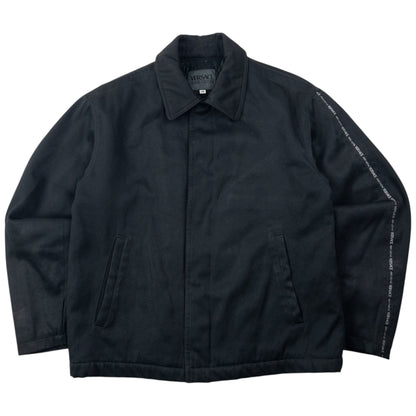 Vintage 2000s Versace Jeans Couture Padded Jacket Size S | Small, Black