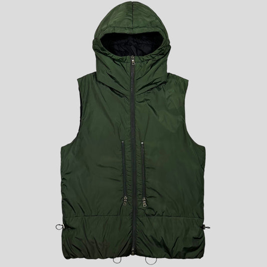 Prada Sport AW00 Nylon Padded Technical Ninja Gilet - IT48 (M/L)