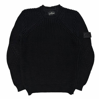 Stone Island Shadow Project Heavy Knit | XL, Black