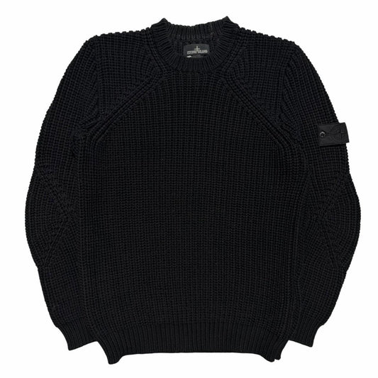 Stone Island Shadow Project Heavy Knit | XL, Black