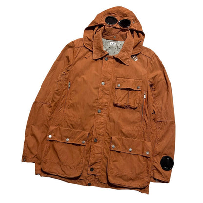 CP Company Mille Miglia Goggle Jacket | Large, Orange