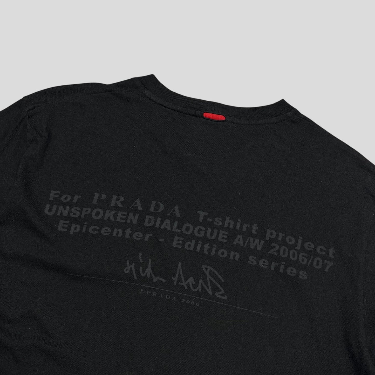 Prada Sport x Kid Acne AW06 Epicentre Series Graphic T-shirt - M | Default Title, Black