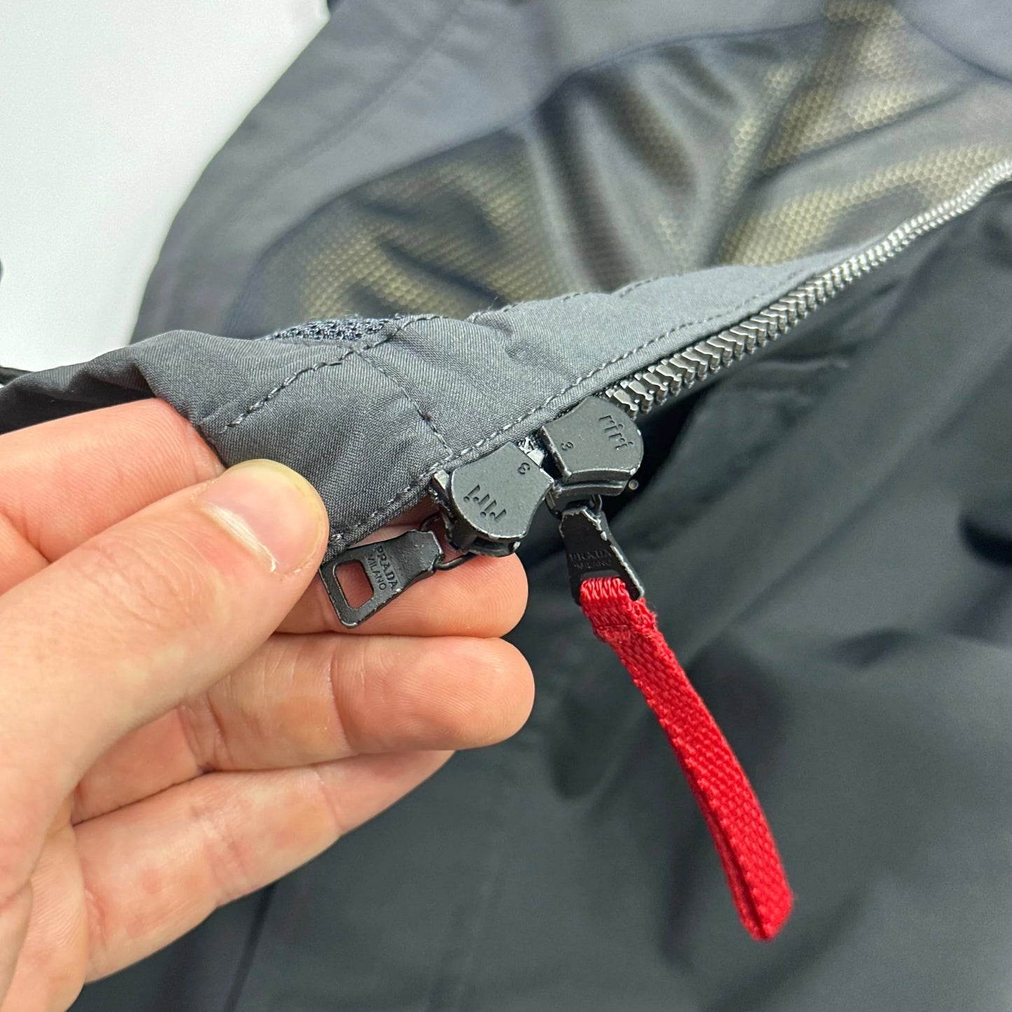 Prada Sport SS00 Asphalt Grey Goretex Sailing Gilet - IT48 (M)