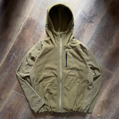 2005 Oakley Panelled Fleece Jacket (M) | Default Title, Green