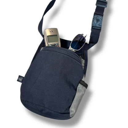 Nike 00’s Multi Compartment Shoulder Bag | O/S, Navy