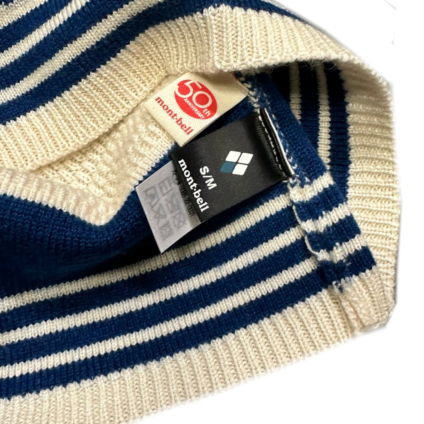 Montbell Spellout Beanie In White ( S/M )