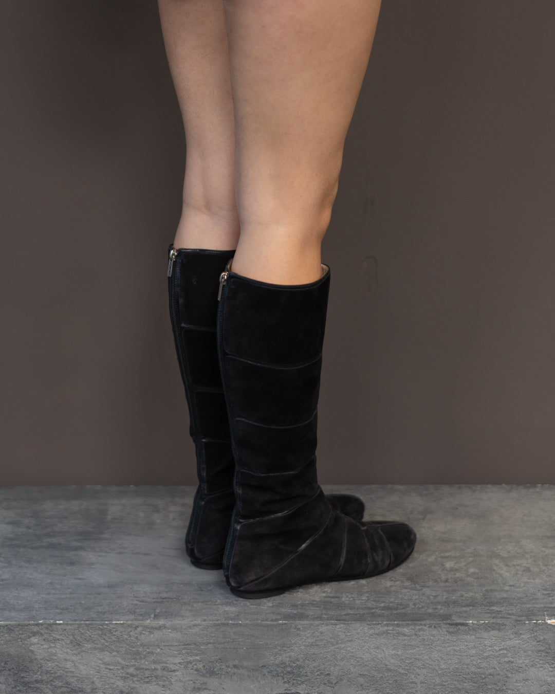 DIOR SUEDE BOOTS (EU 38)