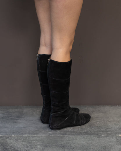 DIOR SUEDE BOOTS (EU 38)