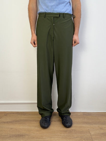 Prada Sport 90s Nylon Technical Trousers | 50, Tan