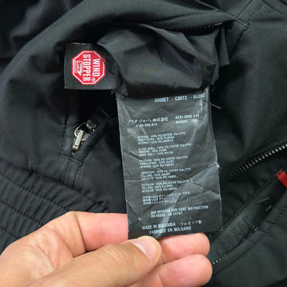 Prada Sport 2008 Goretex Reversible Black Logo Nylon Down Puffer Jacket - IT50 (M)