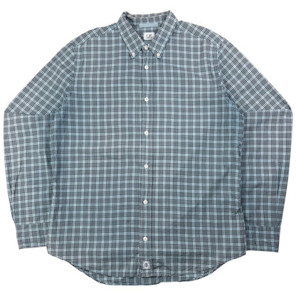 Vintage CP Company Checkered Long Sleeve Button Up Shirt Size M