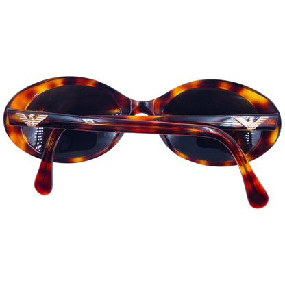 Vintage 90s Emporio Armani Tortoise Shell Sunglasses | O/S, Brown
