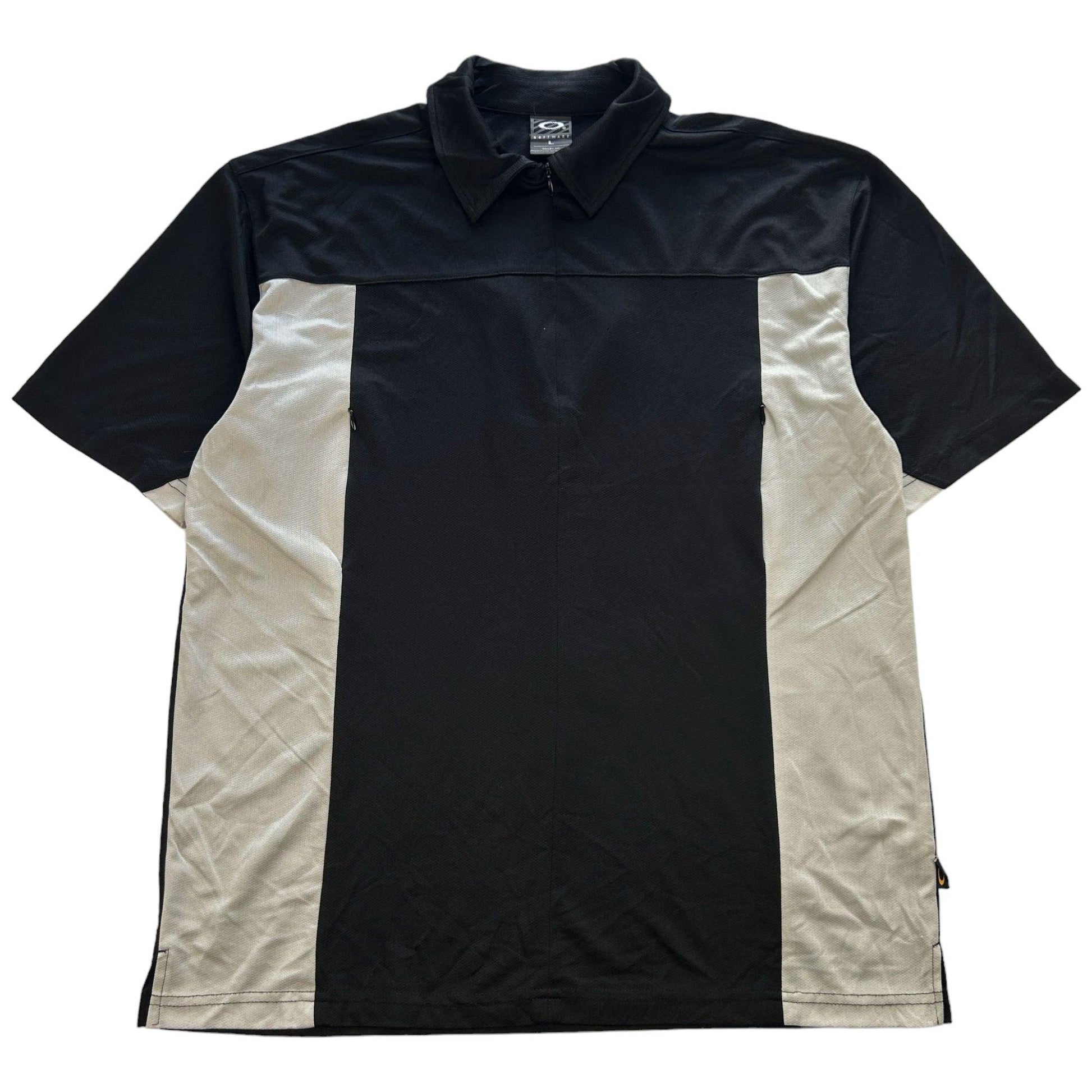 Vintage Oakley Software Q Zip T Shirt Size L - Known Source