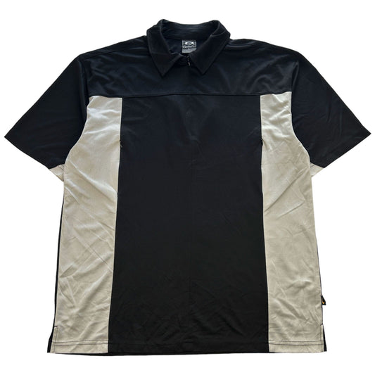 Vintage Oakley Software Q Zip T Shirt Size L