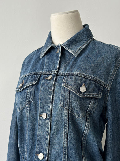 Armani Jeans 2000s Logo Denim Jacket - S
