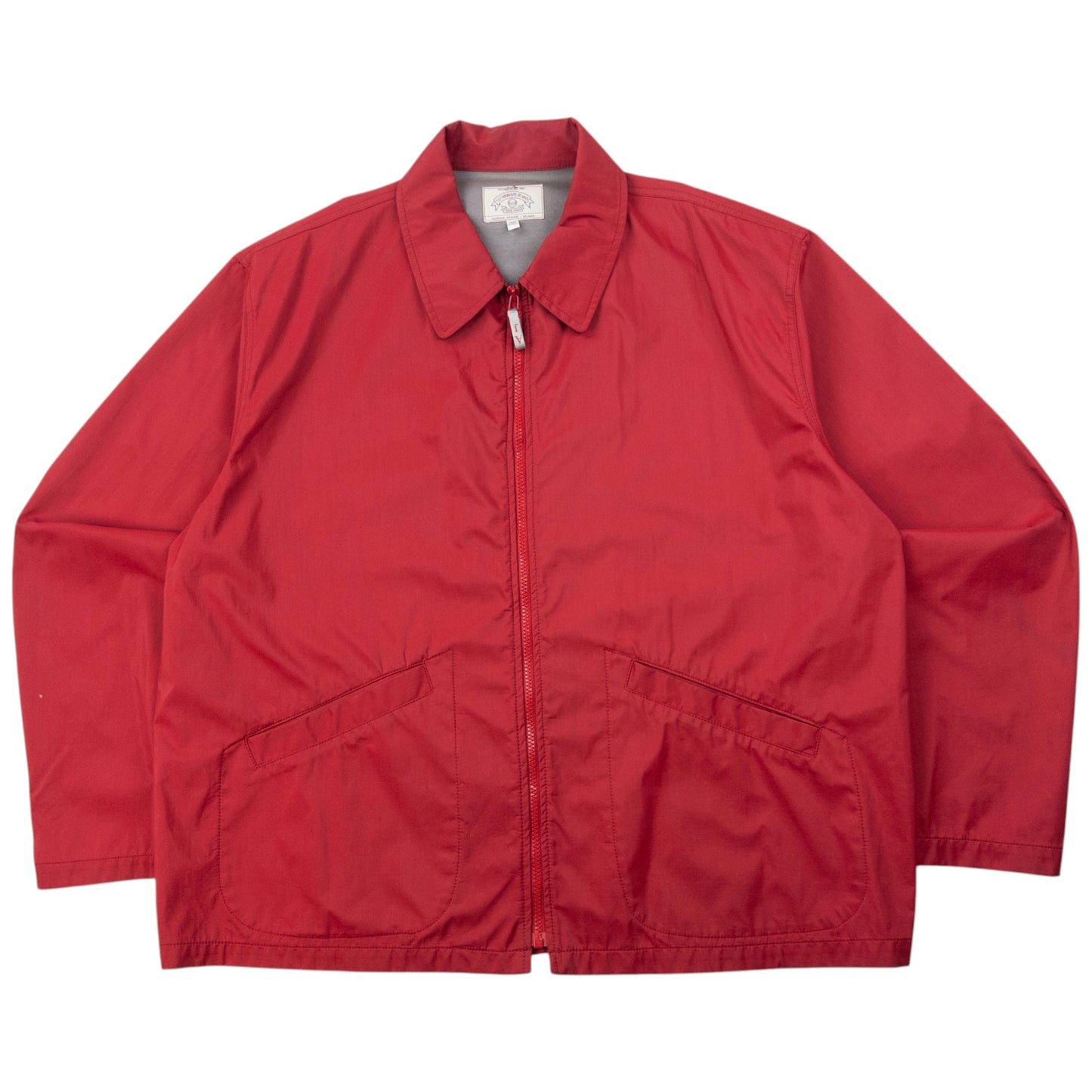 Vintage Armani Jeans Zip Up Rain Jacket Size XL