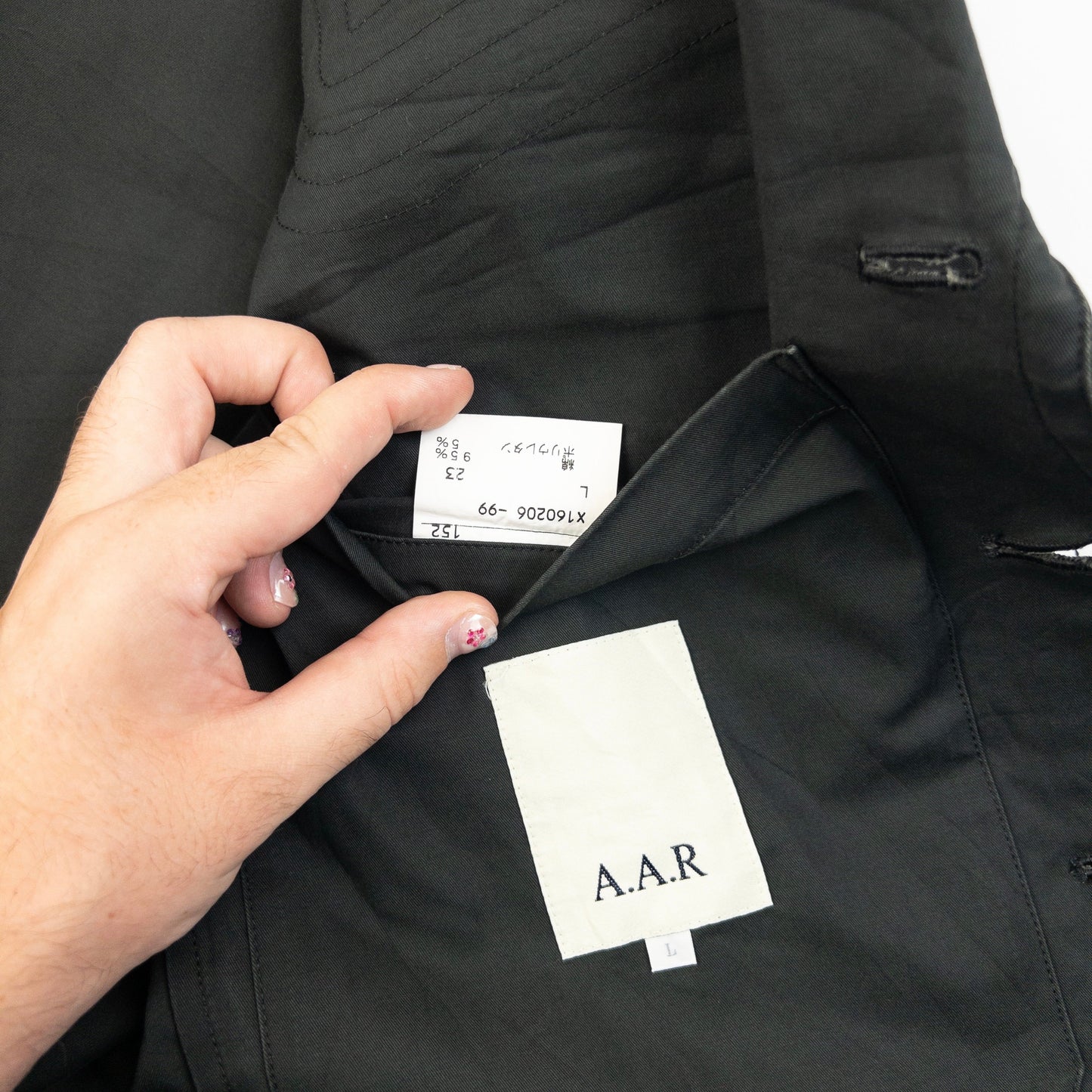Vintage 2000s Yohji Yamamoto A.A.R Button Up Jacket Size M | Medium, Green