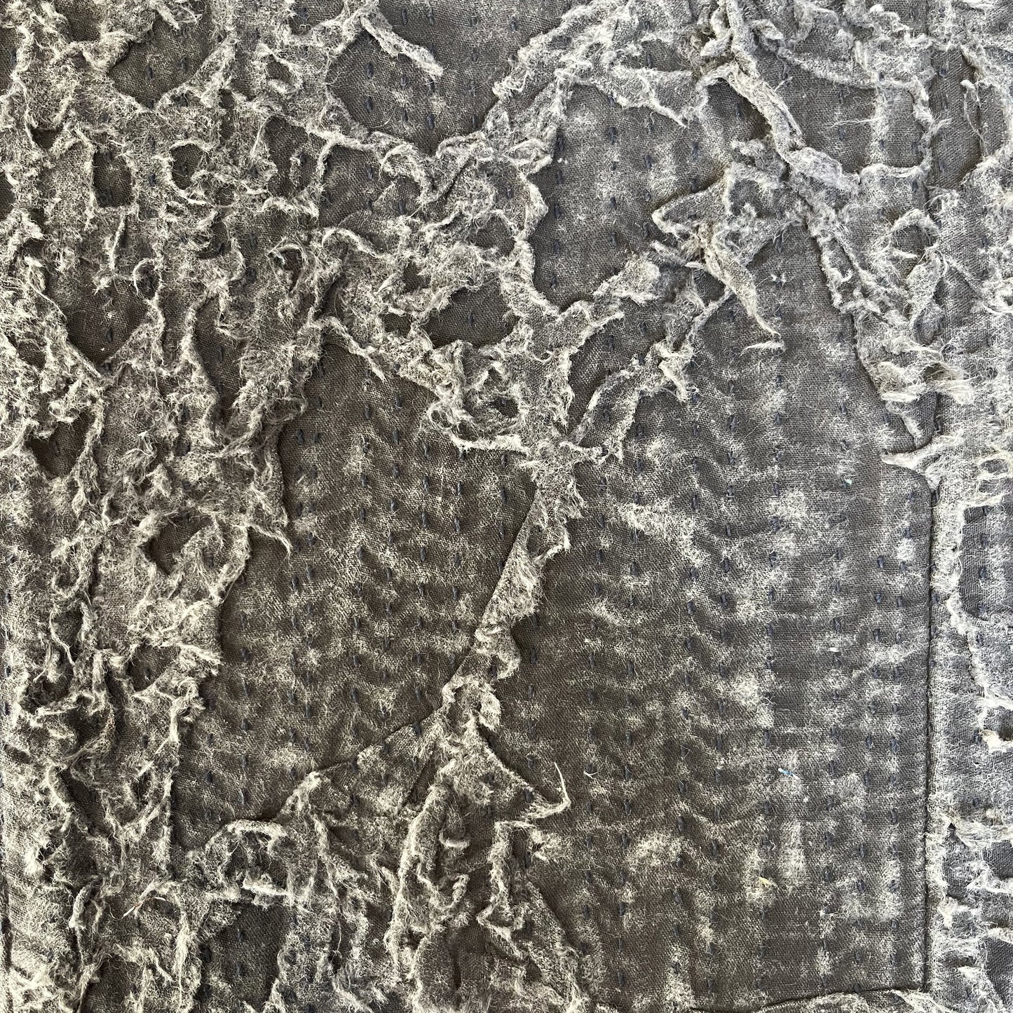 Boro Sashiko Distressed 501 Jeans - W34"