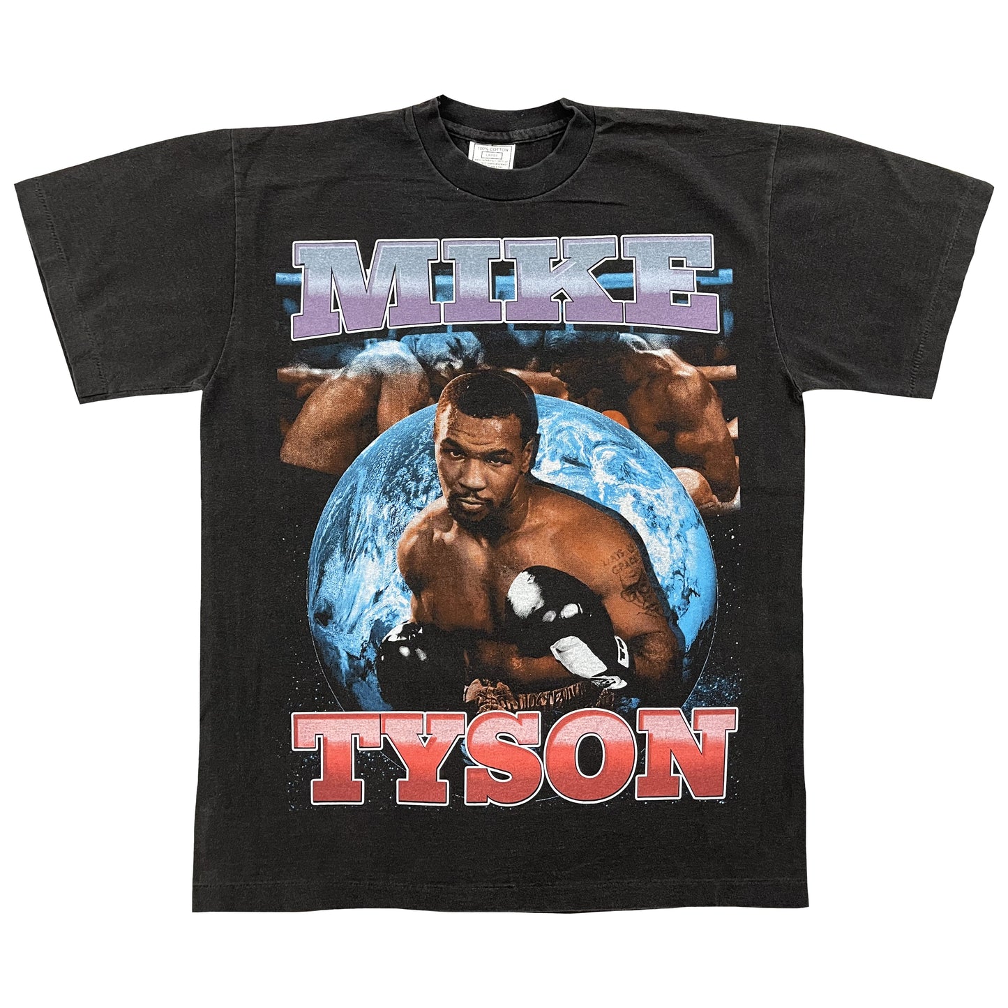 Mike Tyson Vs Holyfield T-Shirt - L