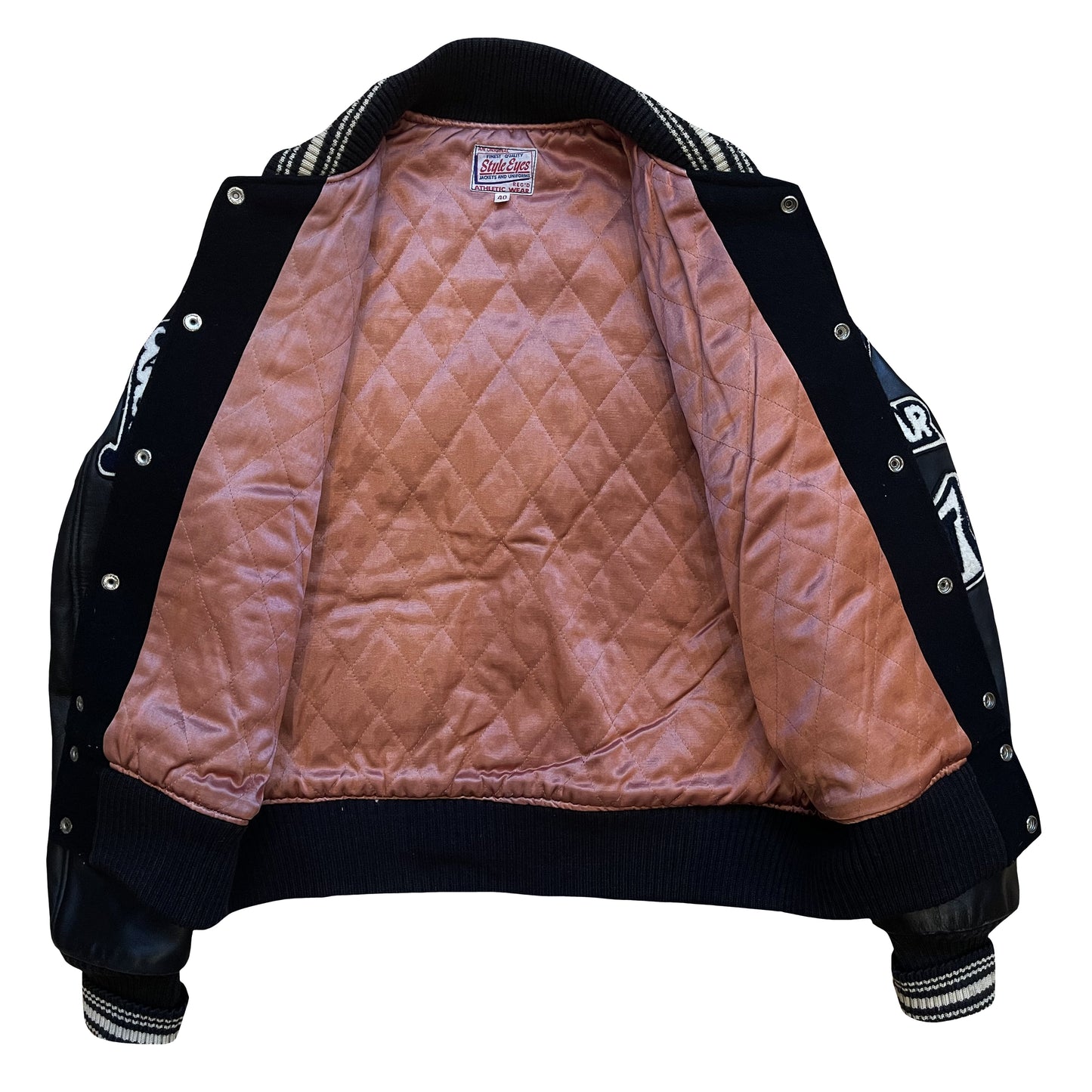 Style Eyes 'Lonestar Choppers MC' Varsity Jacket - L