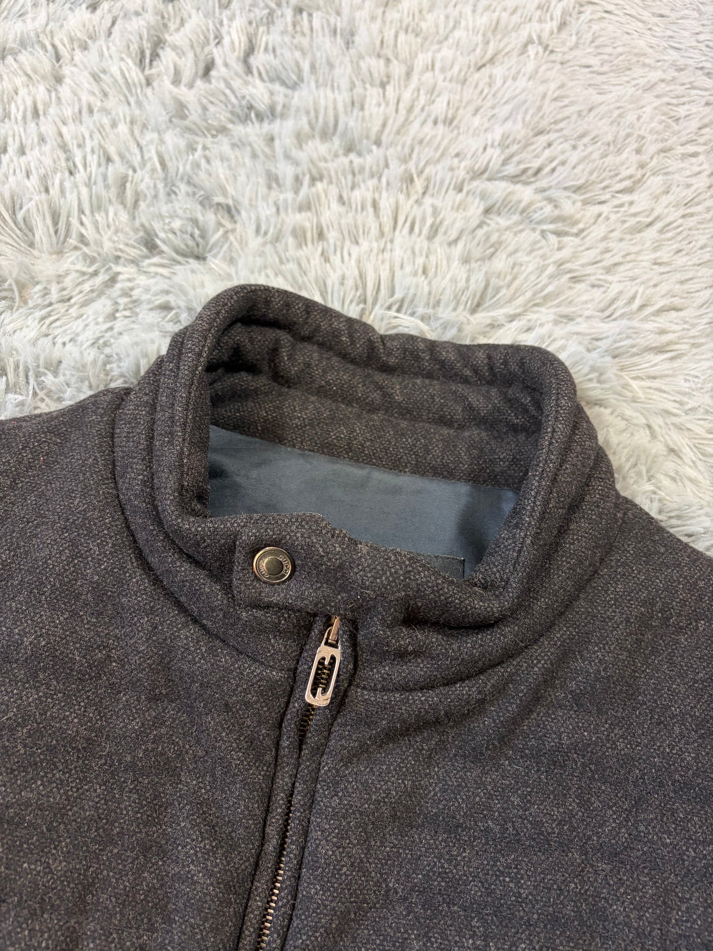 Gucci by Tom Ford AW00 Wool 3D Ribbed Runway Biker Jacket - IT50 | O/S, Multicoloured
