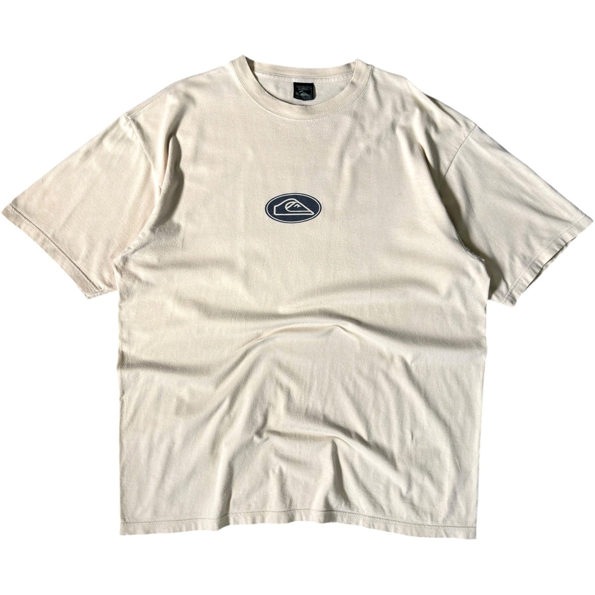 Quiksilver 00’s Cream T Shirt XL | XL, Multicoloured