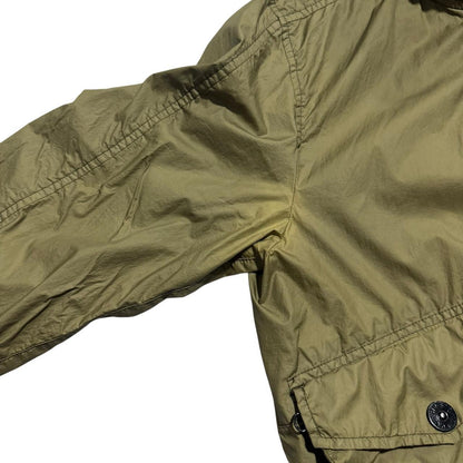 Stone Island Membrana-TC Jacket | Small, Olive Green