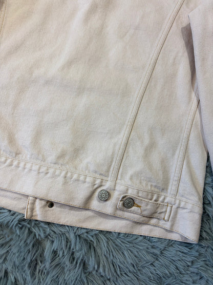 Gucci by Tom Ford 00’s Pale Pink Mens Trucker Jacket - IT52 | O/S, Pink