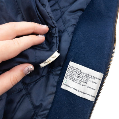 Vintage 80s YSL Yves Saint Laurent Cashmere Bomber Jacket Size XL | XL, Navy